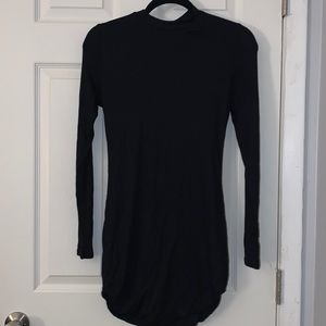 Fashion Nova black Long Sleeve Mini Dress